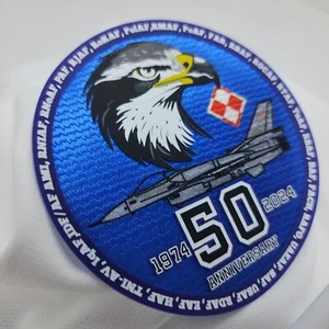 Raised Silicone Patch Badge for Sportswear – Durable Sew-On Application - Picture 1 of 14