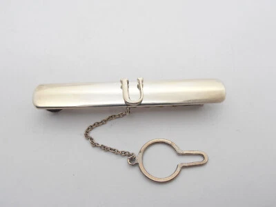 Fermacravatta in Argento 925 con Lettera - U - Iniziale Nome - Alfabeto - Immagine 1 di 4