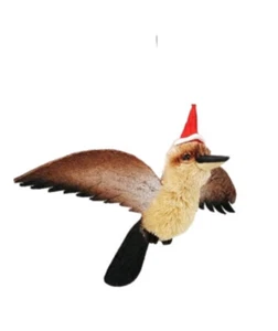 Christmas Tree Ornament Decoration Australian Bird Bristlebrush Wings KOOKABURRA - Bild 1 von 2