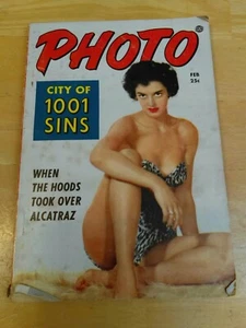 PHOTO City of 1001 Sins The Sensational New Picture February 1954 Magazine - Picture 1 of 10