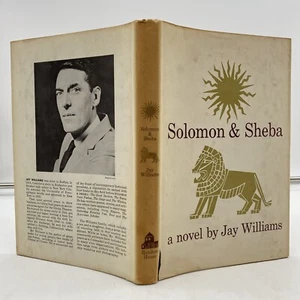 Solomon and Sheba by Jay Williams Novel VTG Hardcover DJ 1959 Book Club Edition - Picture 1 of 13