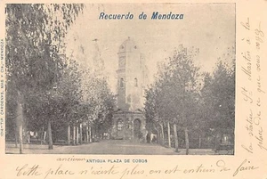 Argentina - MENDOZA - Antigua Plaza de Cobos - Ed. Cardenas 1014 - Picture 1 of 2