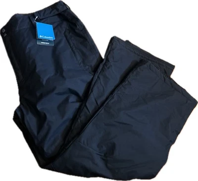Columbia Bugaboo IV Omni-Tech Thermal Insulated Snow Pants Black Men's 2XL NEW - Image 1 of 4