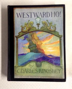 Westward Ho! by Charles Kingsley 1948 Illustrated By N C Wyeth - Imagen 1 de 7
