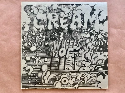CREAM • Wheels Of Fire 🔥 Original 1968 ATCO Vinyl LP • Foil Cover • Plays VG+ - Image 1 of 4