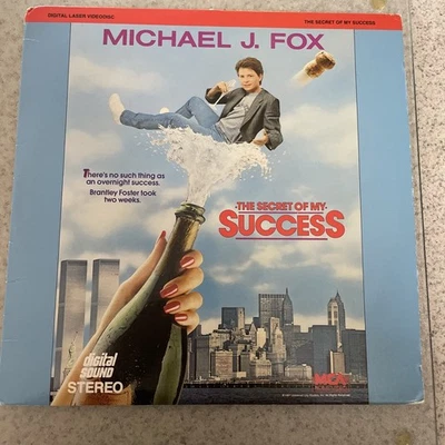 The Secret Of My Success Laserdisc, 1987 Michael J Fox - Image 1 of 2