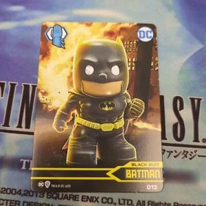 Batman Black Suit 013 DC Comics Ooshies Trading Cards Series 2 - Picture 1 of 2