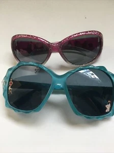 Lot of 2 Disney Girls Sunglasses Licensed Moana Pua the Pig Blue Pink Princesses - Picture 1 of 6