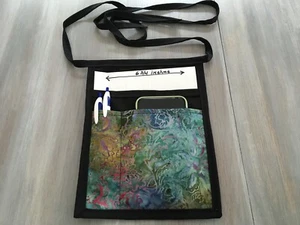 Süße Batik Druck Seite I Pad Mini Schürze, KELLNERIN schwarz Geldbeutel Restaurant - Bild 1 von 4