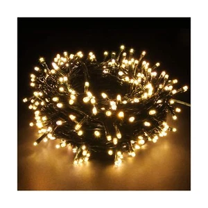 98ft 300 LED Christmas Lights on Dark Green Cable with 8 Light Effects, Low V... - Picture 1 of 7