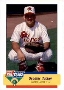 1994 Tucson Toros Fleer/ProCards #765 Scooter Tucker Houston Astros AAA - Foto 1 di 2