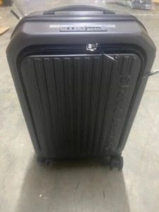 Delsey Paris 22" Front Lid Carry-On Hardside Spinner Luggage, Graphite - Picture 1 of 2