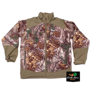 BANDED SOFT SHELL UTILITY JACKET FULL ZIP TURKEY COAT REALTREE XTRA CAMO LARGE - Picture 1 of 2