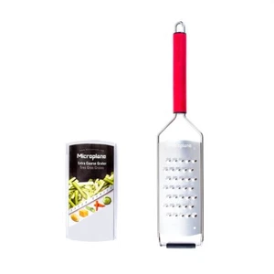 Microplane Savor Series Extra Coarse Grater - Stainless Steel Grater - Picture 1 of 9