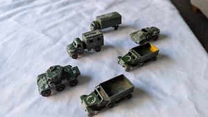 Matchbox Moko Lesney Army vehicle Job Lot M3, Ferret, Saladin, Radio Truck etc - Picture 1 of 16
