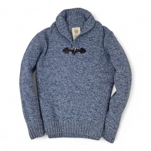 Gant Pullover Blau Wolle Gr. L - Picture 1 of 5