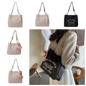 with Pendant Letter Shoulder Bag Large Capacity Shoulder Bag Travel - Picture 1 of 18