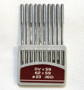 ORANGE DV x 59 DVx59 62x59 114SC SY4112 Größe #23/160 Packung mit 10 Nadeln - Bild 1 von 4