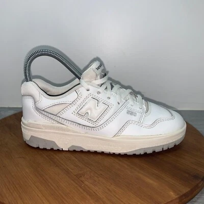 Zapatillas deportivas New Balance 550 juveniles talla 2 PSB550PB niños zapatos blancos clásicos Foto 1 de 4