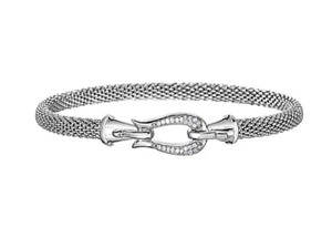 Phillip Gavriel Popcorn Diamant Pferdebit Armband Sterlingsilber PGBG1918 - Bild 1 von 2
