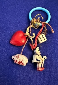 altes Reiseandenken Schlüsselanhänger o.ä. um 1930 Bayern Plastik selten - Bild 1 von 4