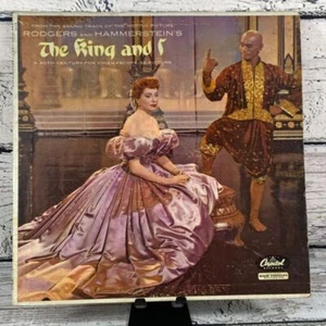 The King and I Soundtrack [Vinyl Album 1956] Rodgers Hammerstein Musical - Foto 1 di 9