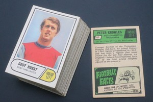 A.& B.C. GUM, FOOTBALLERS, 1969 ,FOOTBALL FACTS, 1-64, EX - MINT CONDITION