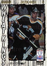 1995-96 Slapshot Memorial Cup #32 Justin Kurtz