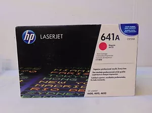 HP C9723A 641A Magenta LaserJet Toner Cartridge NEW S6467 - Picture 1 of 5