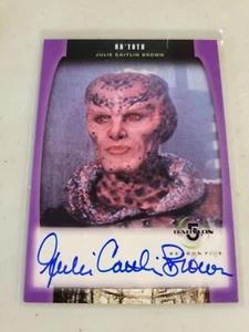 1998 BABYLON 5 JULIE BROWN AS COREY AUTOGRAPH A14 Skybox  - Picture 1 of 2