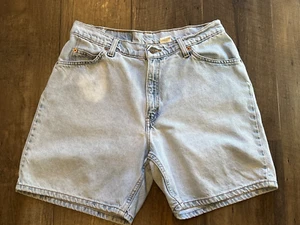 Levi’s 967 Vintage Orange Tab Relaxed Fit Jean Shorts 37967 Size 11 - Picture 1 of 11