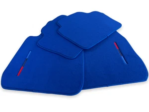 Juego Alfombrillas BMW M3 Serie F80 (2013-2018) Azul Alfombras AutoWin Premiummark - Imagen 1 de 12