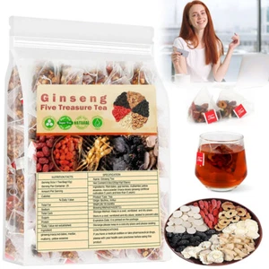 Ginseng Five Treasures Tea, Ginseng Six Treasure Tea per Donna e Uomo - Foto 1 di 22