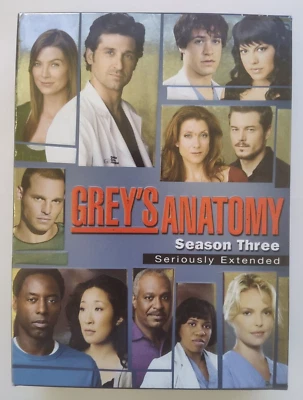 Grey's Anatomy - The Complete Third Season 3(DVD, 2007) - Image 1 of 4