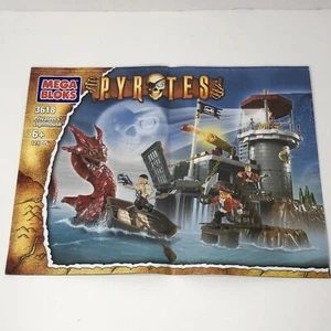 Mega Bloks Pyrates Pirates 3618 Privateers’ Lighthouse INSTRUCTIONS MANUAL ONLY - Picture 1 of 4