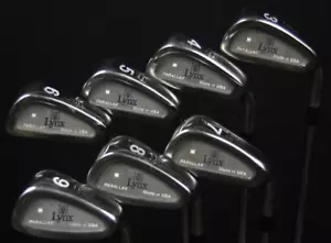 LYNX PARALLAX IRON SET 3 4 5 6 7 8 9 FLEX:REGULAR LENGTH:(5)38.5IN RH NEW GRIPS - Picture 1 of 6