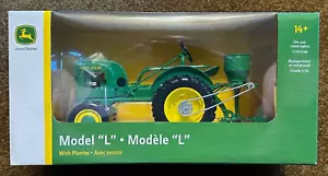 JOHN DEERE Model L Tractor w/Planter in 1/16 SCALE AGE 14+ New in Box - Picture 1 of 6