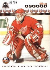 2001-02 Pacific Adrenaline Red #121 Chris Osgood /54