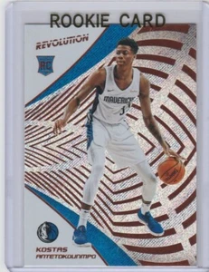 Tarjeta de novato KOSTAS ANTETOKOUNMPO RC Giannis Bro MAVS 2018/19 Dallas Baloncesto - Imagen 1 de 2