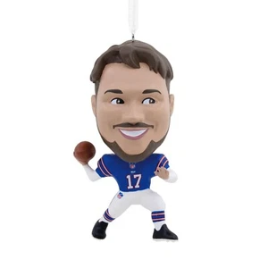 HALLMARK BOUNCING BUDDY ORNAMENTO TJOSH ALLEN BILLS #17 NUEVO EN CAJA - Imagen 1 de 1