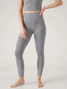 BNWT Athleta Transcend Textured 7/8 Tight Legging Size XXS 2XS MSRP $99!!!!! - Picture 1 of 12