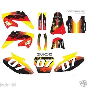 NG racing HONDA MX CR 125 250 CR125 CR250 Motocross GRAPHIC KIT 2006 - 2012 - Picture 1 of 1