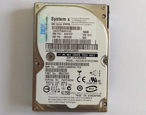 IBM SystemX HUC101473CSS300 73GB 10K 2.5" SAS Enterprise Server HDD Hard Drive - Picture 1 of 3