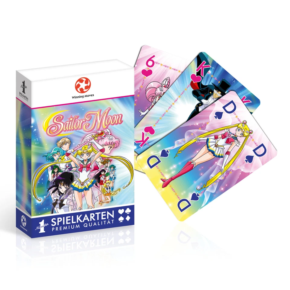 Carte da Gioco Sailor Moon Winning Moves Ufficiali