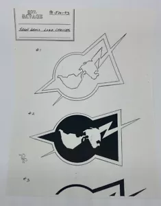 G.I. Joe: Sgt. Savage 1994 Producción FIRMADA Darrel Bowen COPIA Modelo Dibujo Celular - Imagen 1 de 2