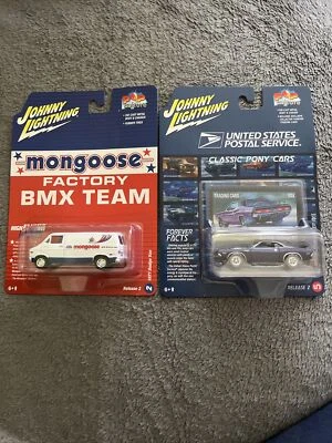🔥Johnny Lightning 77 Dodge Van ( Mongoose),  (USPS) 1970 Dodge Challenger $18🔥 - Image 1 of 4
