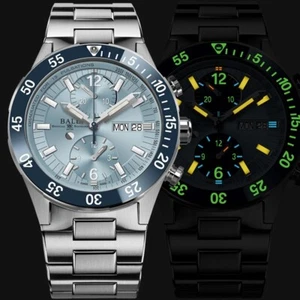 Ball Ø42mm Limit 1000pc titanium Roadmaster Rescue Chronograph DC3030C-S3J-IBEBE - Picture 1 of 7
