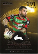 2021 Nrl Traders League Leaders Gold (LLG7) Adam REYNOLDS Rabbitohs 096/100