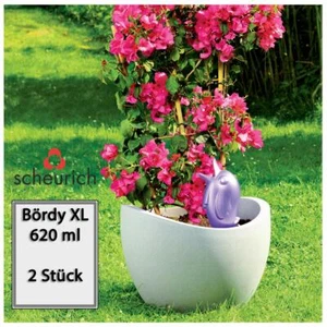Scheurich Bewässerungssystem Bördy XL 2x Lila 620ml Füllmenge Wasserspender - Bild 1 von 7