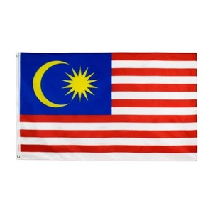 New 90x150cm Malaysia Flag Banner MY MYS - Picture 1 of 6